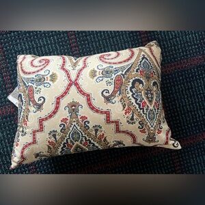 Pillow Traditions by Waverly Paisley Print throw pillow